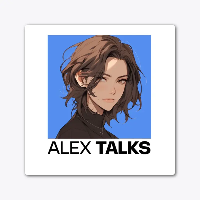 Alex Talks ASMR Sticker 